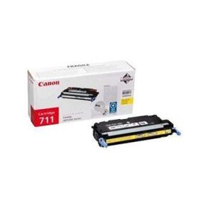 Canon toner 711 - 1657B002 gul 6000 sider, original