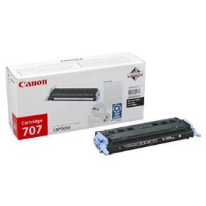 Canon toner 707 - 9424A004 svart 2500 sider, original