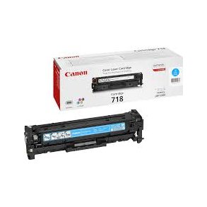 Canon toner 718 - 2661B002 cyan 2900 sider, original