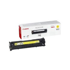 Canon toner 718 - 2659B002 gul 2900 sider, original