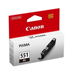 Canon CLI 551 - 6508B001 blkpatron sort 7 ml, original