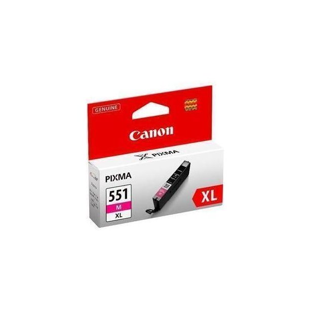 Canon CLI 551 XL M 6445B001 Magenta Ink Cartridge, Original, 11 ml