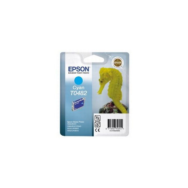 Epson T0482 C C13T04824010 Original bl&auml;ckpatron -430 sidor