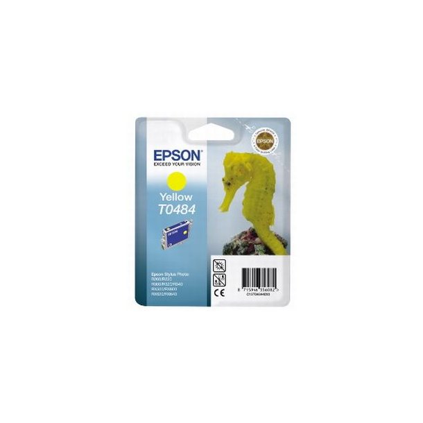 Epson T0484 Y C13T04844010 Original bl&auml;ckpatron -430 sidor