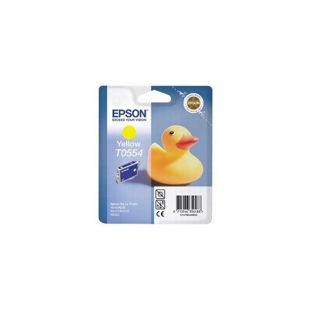 Epson T0554 Y C13T05544010 Original bl&auml;ckpatron -290 sidor