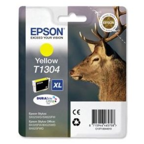 Epson bläckpatron T1304 XL - C13T13044010 gul 10 ml, original