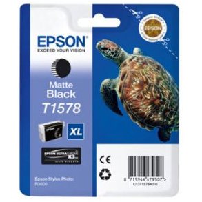 Epson bläckpatron T1578 - C13T15784010 matt svart 25,95 ml, original