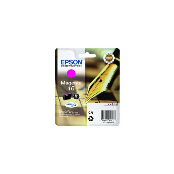 Epson T1623 M(C13T16234012) Magenta Blckpatron, Original