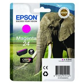 Epson 24 T2423 - C13T24234012 blkpatron magenta 4,5 ml, original