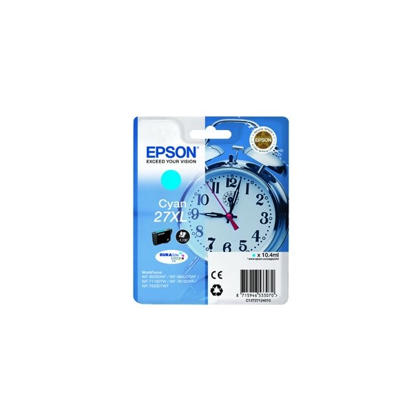 Epson 27XL T2712 C - C13T27124012 Original - Cyan 10,4 ml