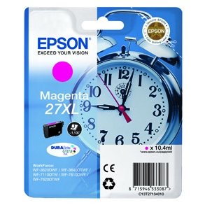 Epson bläckpatron 27XL T2713 - C13T27134012 magenta 10,4 ml, original