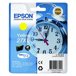 Epson bläckpatron 27XL T2714 - C13T27144012 gul 10,4 ml, original