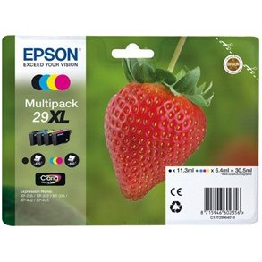 Epson bläckpatroner 29 XL T2991-T2994 - C13T29964012, 4 st. multipack 30,5 ml, original