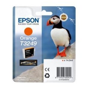 Epson bläckpatron T3249 - C13T32494010 orange 14 ml, original