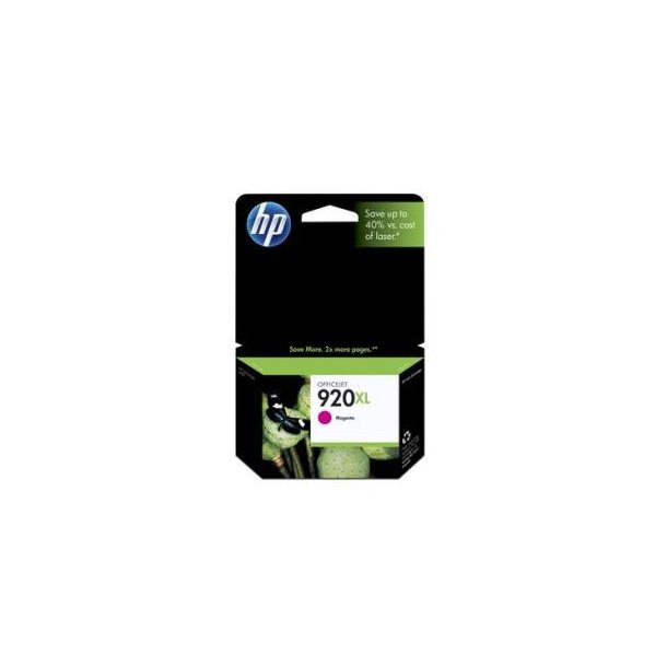 HP 920 XL M (CD973AE) magenta blkpatron, Original