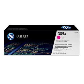 HP toner 305A - CE413A magenta 2600 sider, original