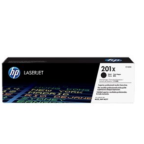 HP toner 201X - CF400X svart 2800 sider, original