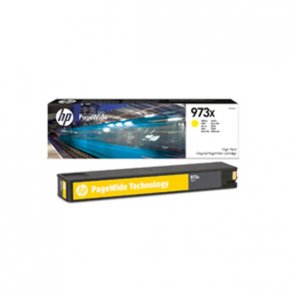 HP 973X - F6T83AE blkpatron gul 7000 sider, original