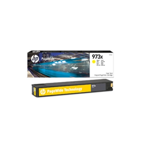 HP 973X Y Ink Cartridge - F6T83AE Original - Yellow 7000 pages