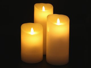 Nyt LED stearinlys fra Pixojet