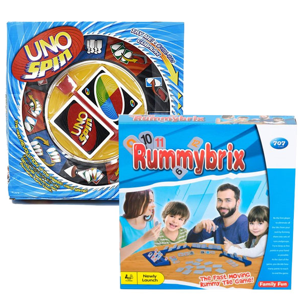 Uno Spin + Rummikub sampak thumbnail