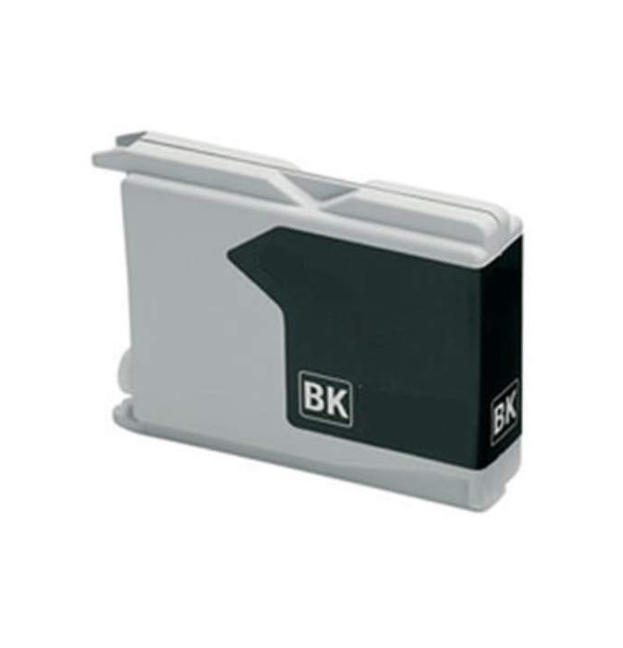 Køb Brother LCD970 BK XL  blækpatron - Kompatibel - Sort 36 ml - Pris 55.00 kr.