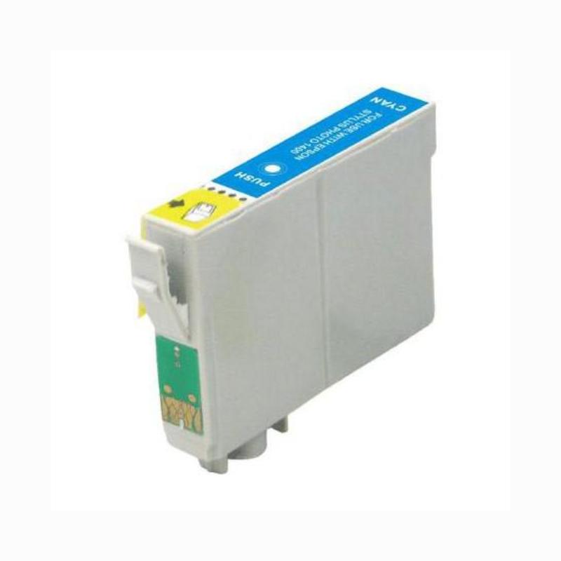Køb Epson T0335 LC (16 ml) Lys Cyan kompatibel blækpatron - Pris 29.00 kr.