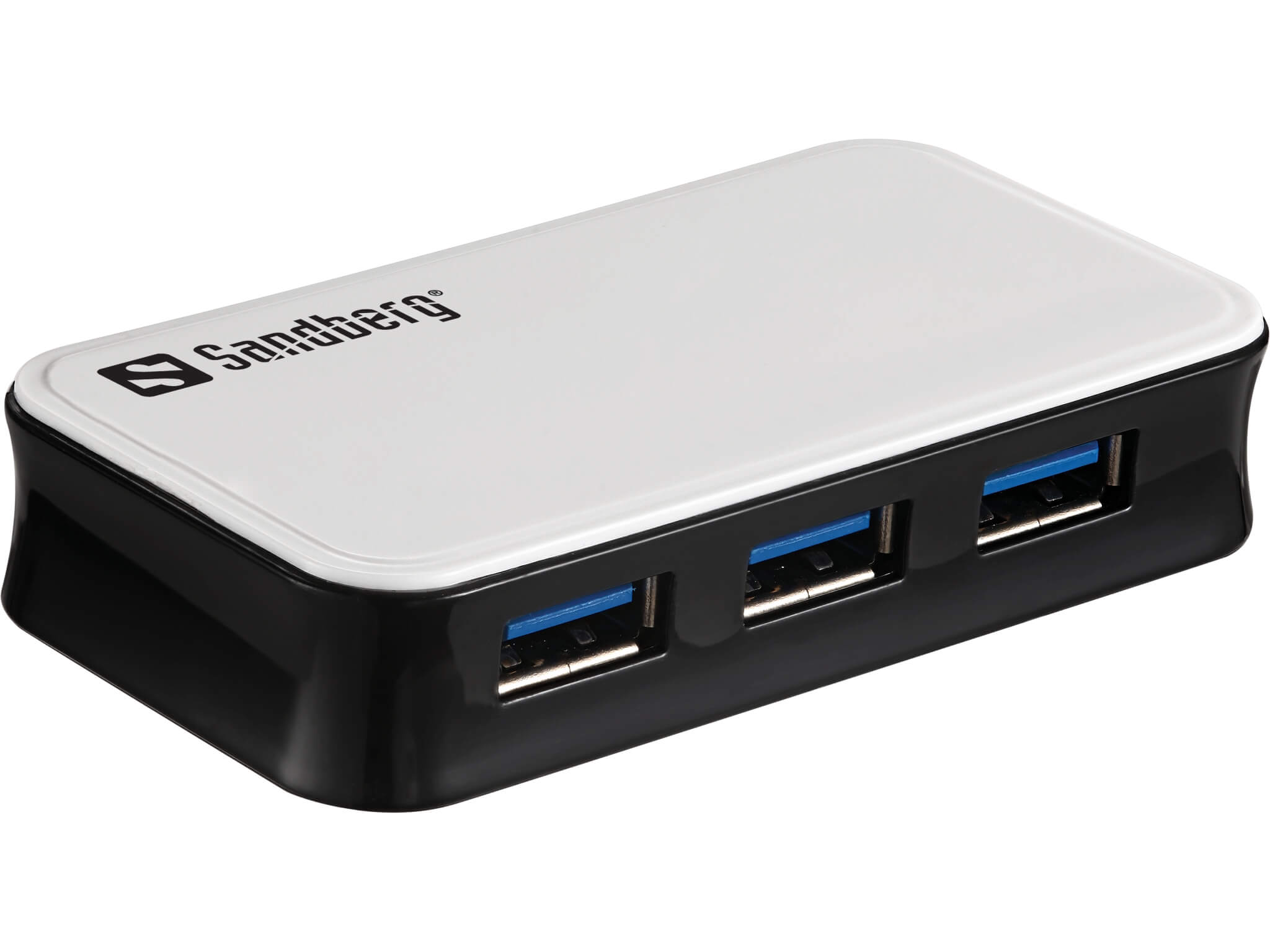 Se Sandberg 1 USB 3.0 til 4 USB 3.0 Hub converter hos Pixojet