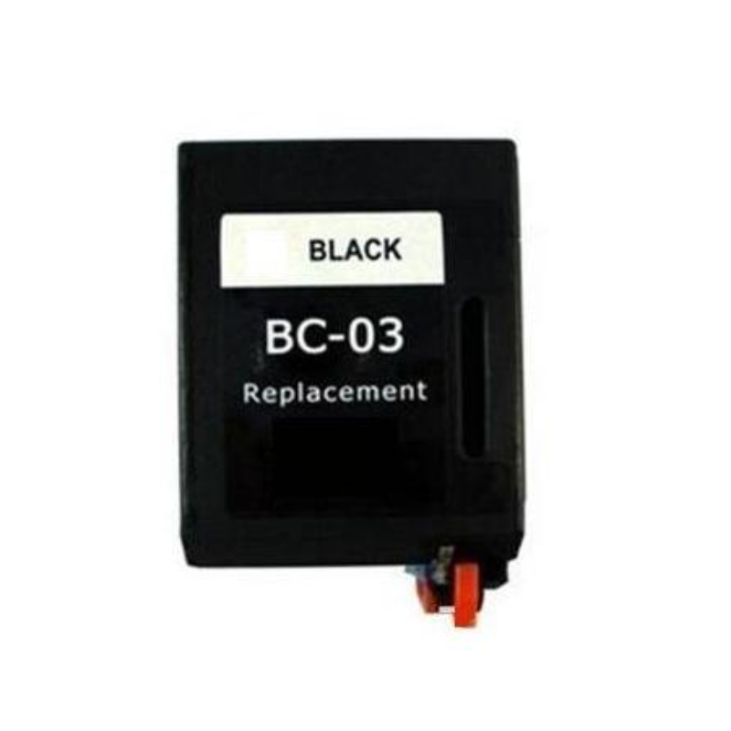 Køb Canon BC-03 (28 ml) sort kompatibel blækpatron - Pris 199.00 kr.