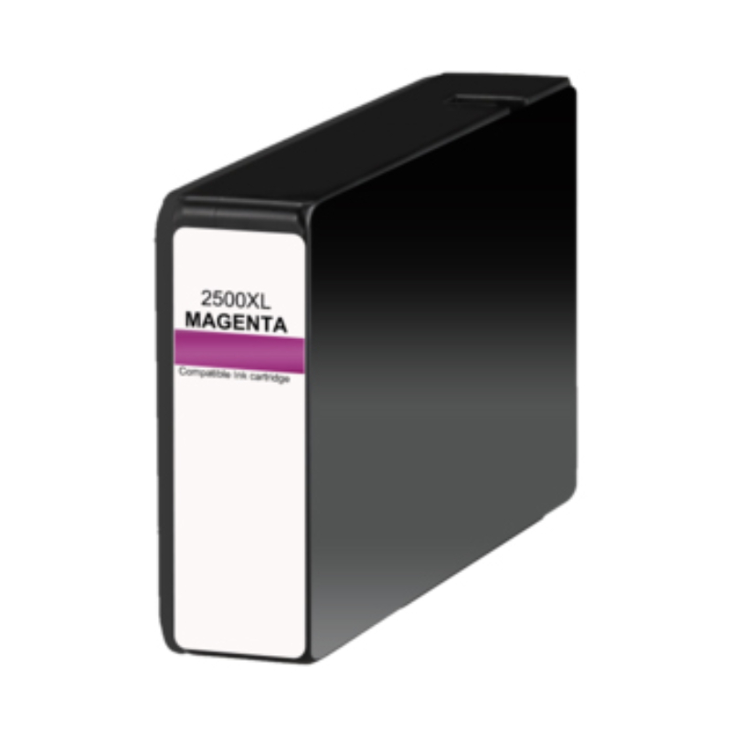 Køb Canon PGI 2500 XL M magenta Pigment kompatibel blækpatron (20 ml) - Pris 80.00 kr.