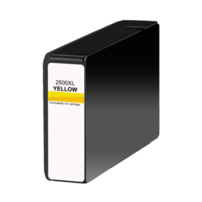 Køb Canon PGI 2500 XL Y gul Pigment kompatibel blækpatron (20 ml) - Pris 85.00 kr.