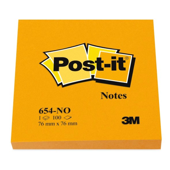 Billede af 3M Post-it Notes 76x76 Neonorange