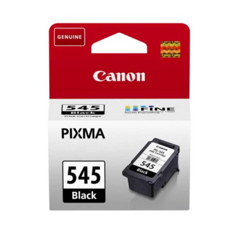Køb Canon PG 545 BK (8287B001) sort blækpatron, Original 180 sider - Pris 179.00 kr.