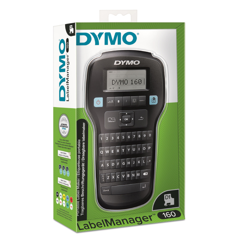 Dymo LabelManager 160 svart - Dymo / Labels - INK Europe