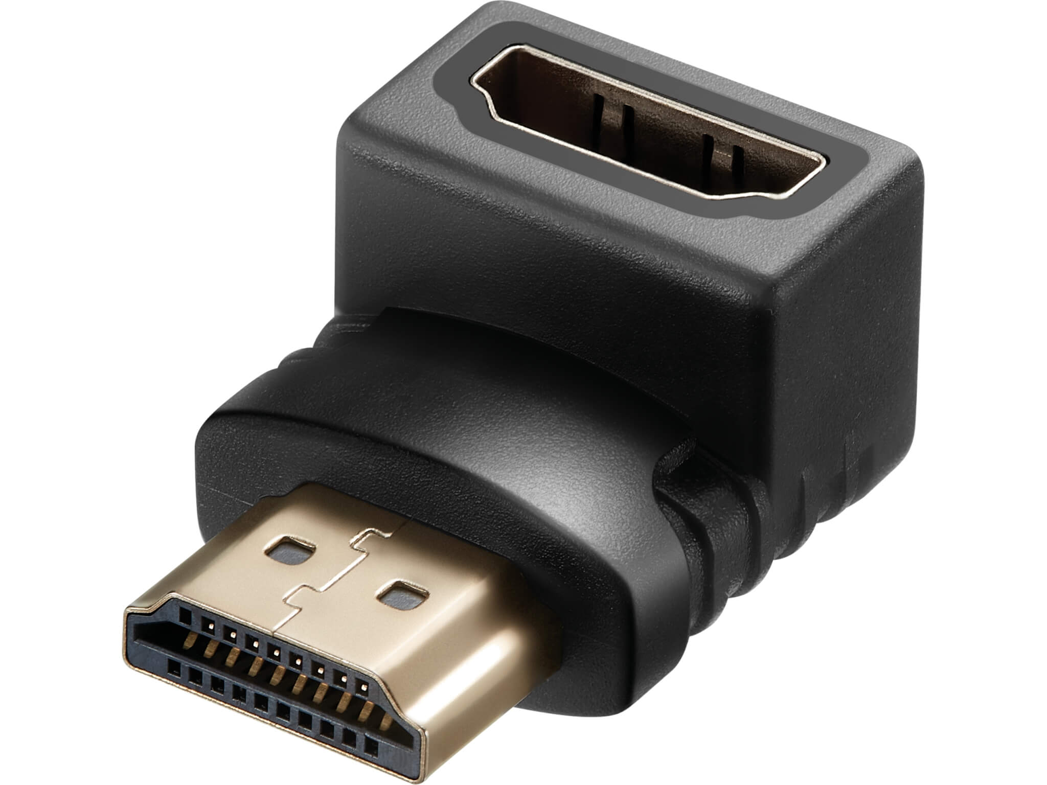 Billede af Sandberg HDMI kabel 2.0 vinklet adapterstik