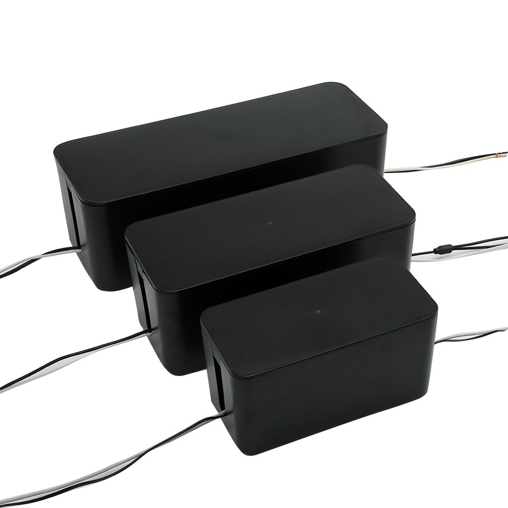 SERO kabelskjuler 32x13.5x12.7cm, sort (mellem) thumbnail