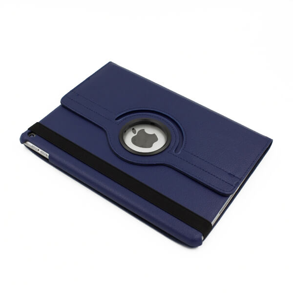 SERO Rotating PU læder cover for iPad 2/3/4, blå thumbnail