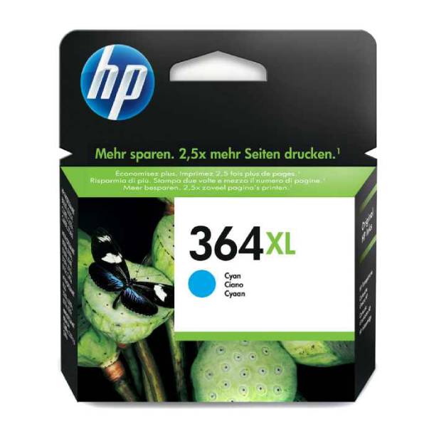 HP 364 XL C blekkpatron – CB323EE Original – Cyan 6 ml