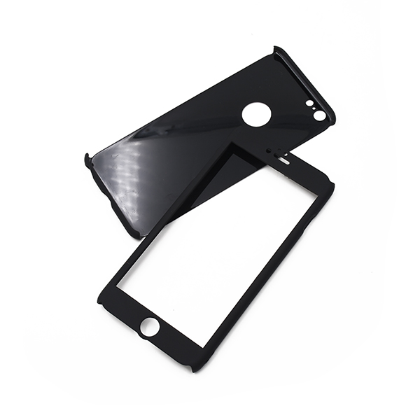Se SERO Full protection cover til iPhone inkl. beskyttelsesglas iPhone X / XS / 11 pro Rød hos Pixojet