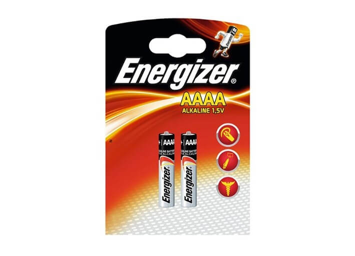 Se Energizer Lithium AAAA/LR61 batteri, 2 stk. hos Randomshop