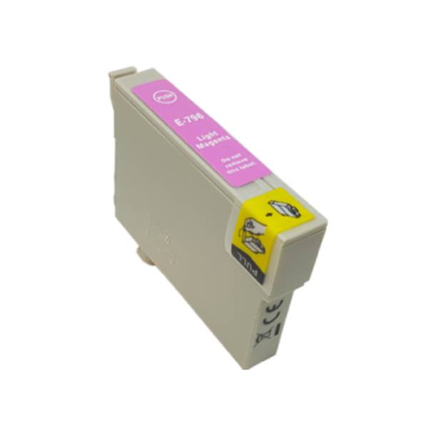 Køb Epson T0796 LM foto blæk Lys Magenta kompatibel blækpatron (18,2 ml) C1307964010 - Pris 36.00 kr.