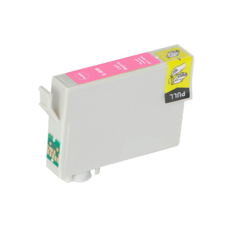 Køb Epson T0806 LM lys Magenta kompatibel blækpatron (13,5 ml) C13T08064011 - Pris 56.00 kr.