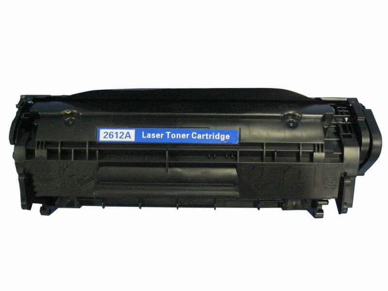 Kompatibel Q2612A- HP 12A Lasertoner 2000 sider sort