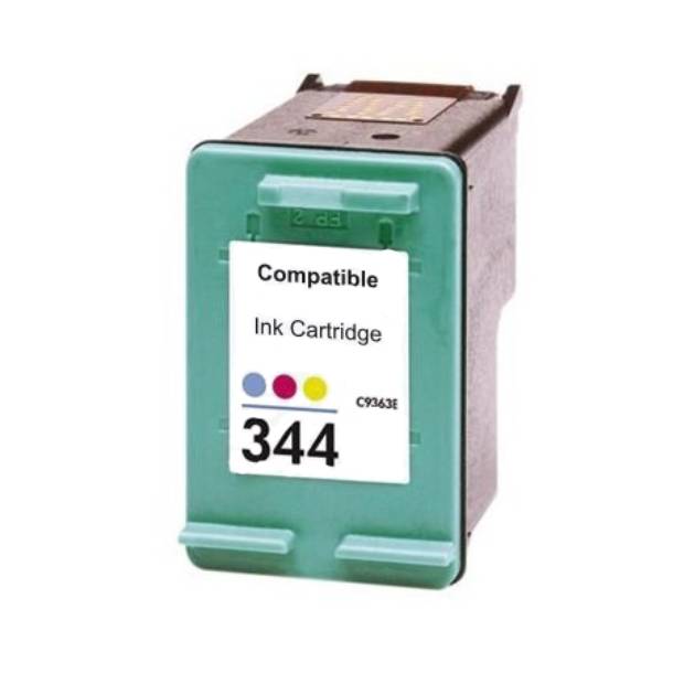 Køb Kompatibel HP 344 - C9363 blækpatron farve 17ml CMY - Pris 143.00 kr.