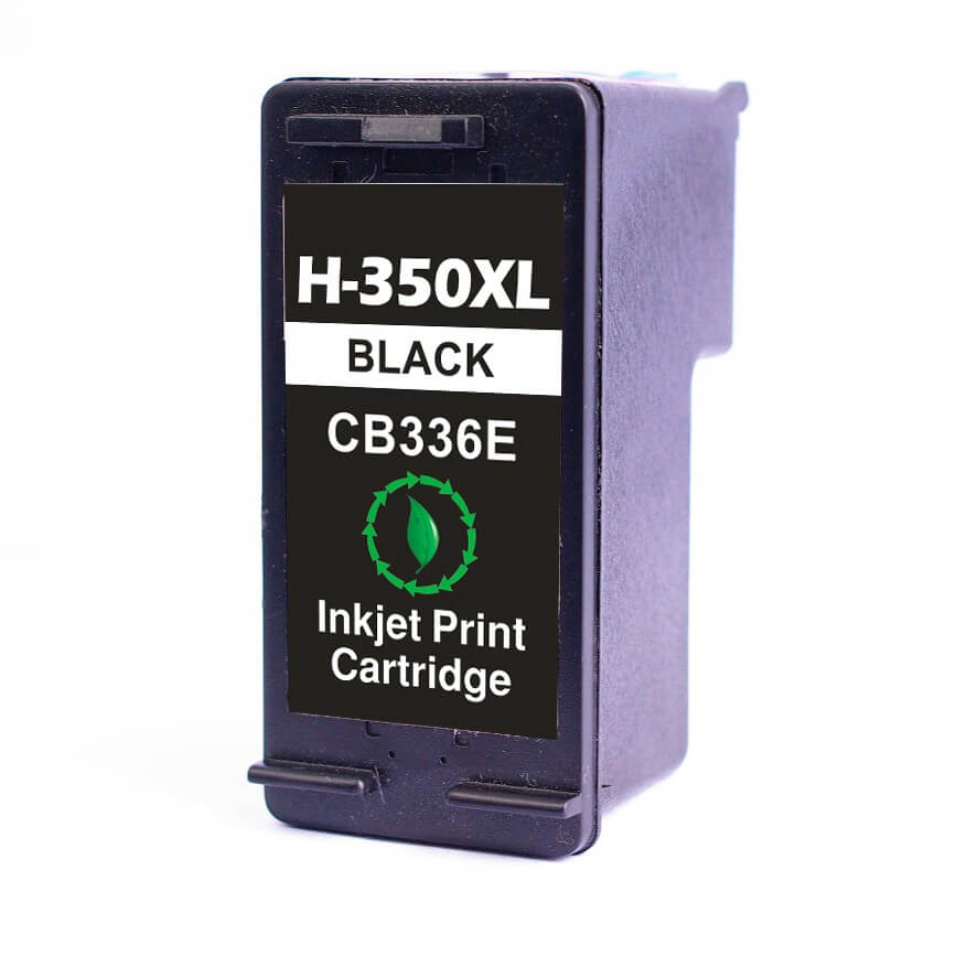 Køb Kompatibel HP 350 XL - CB336EE 34 ml blækpatron sort - Pris 111.00 kr.