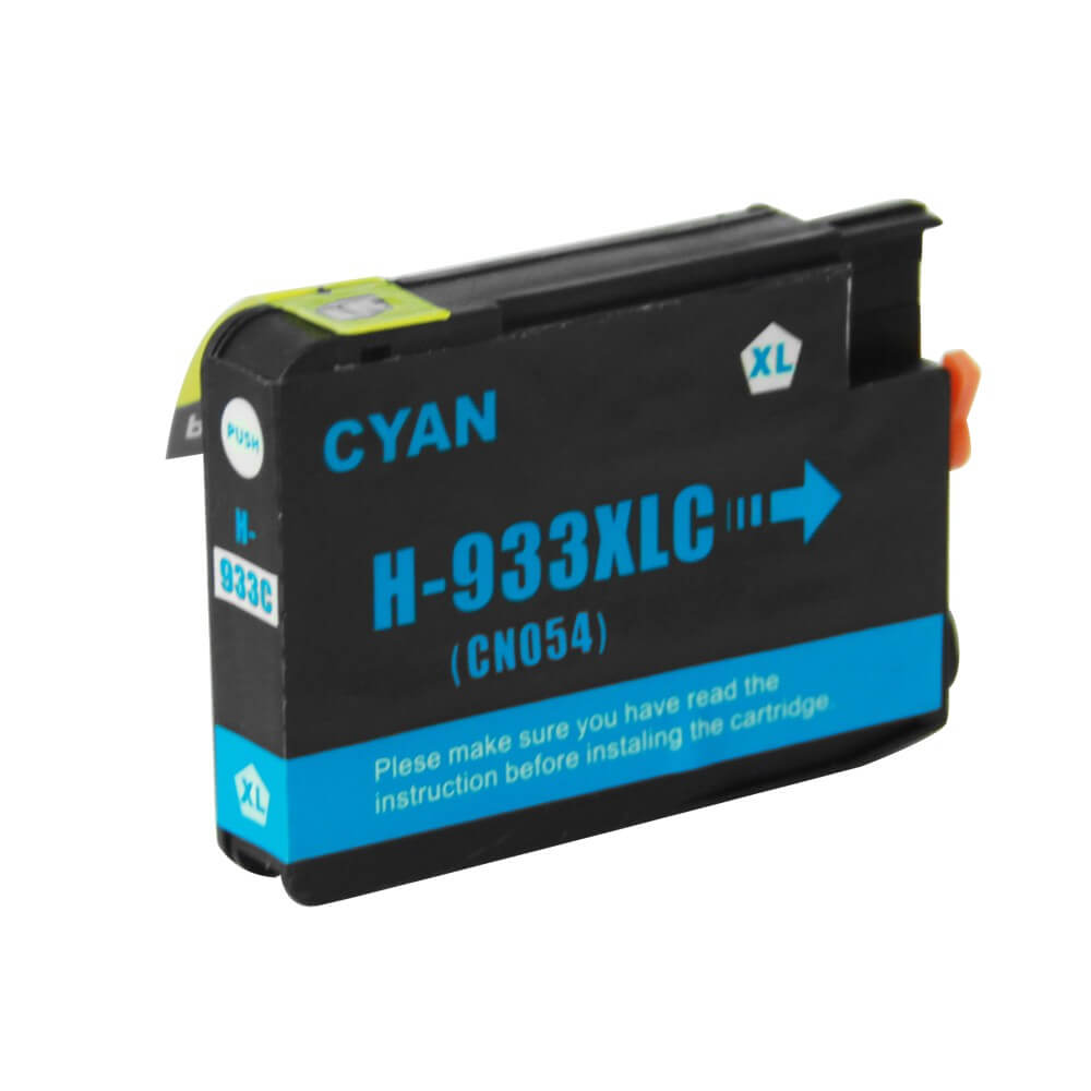 Køb Kompatibel HP 933 XL - CN054A blækpatron 13 ml cyan - Pris 87.00 kr.