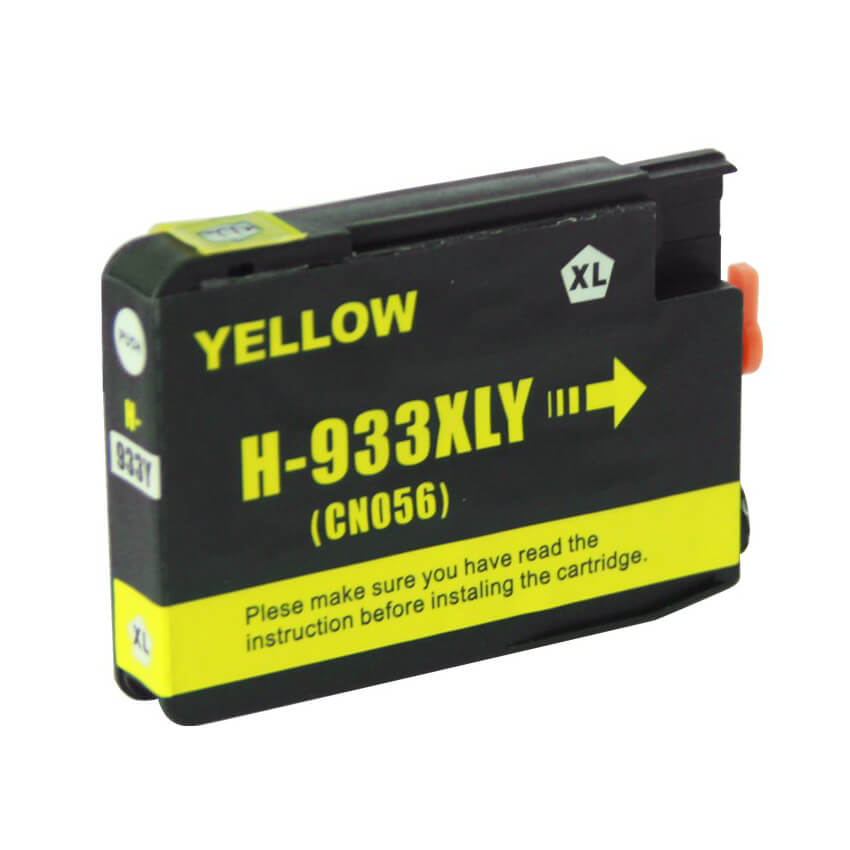 Køb Kompatibel HP 933 XL - CN056A blækpatron 13 ml gul - Pris 87.00 kr.