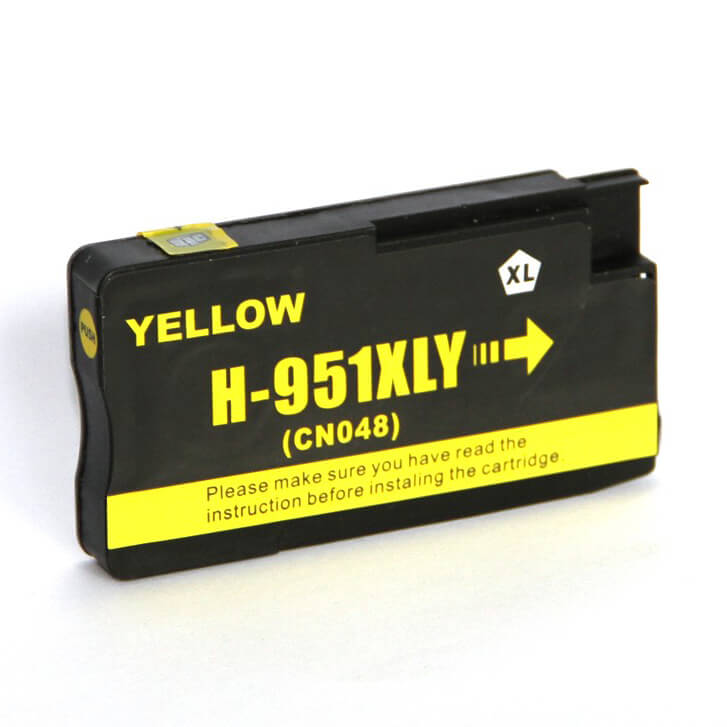 Køb Kompatibel HP 951 XXL - CN048AE blækpatron 30 ml gul - Pris 77.00 kr.