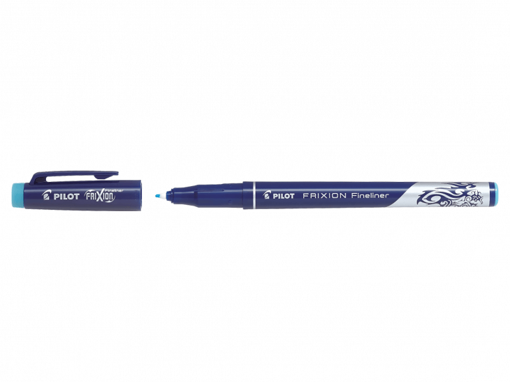 goochelaar mond passie Pilot Frixion Fineliner 1.3mm, light blue, erasable pen - Office supplies -  Pixojet Ink, toner and accessories