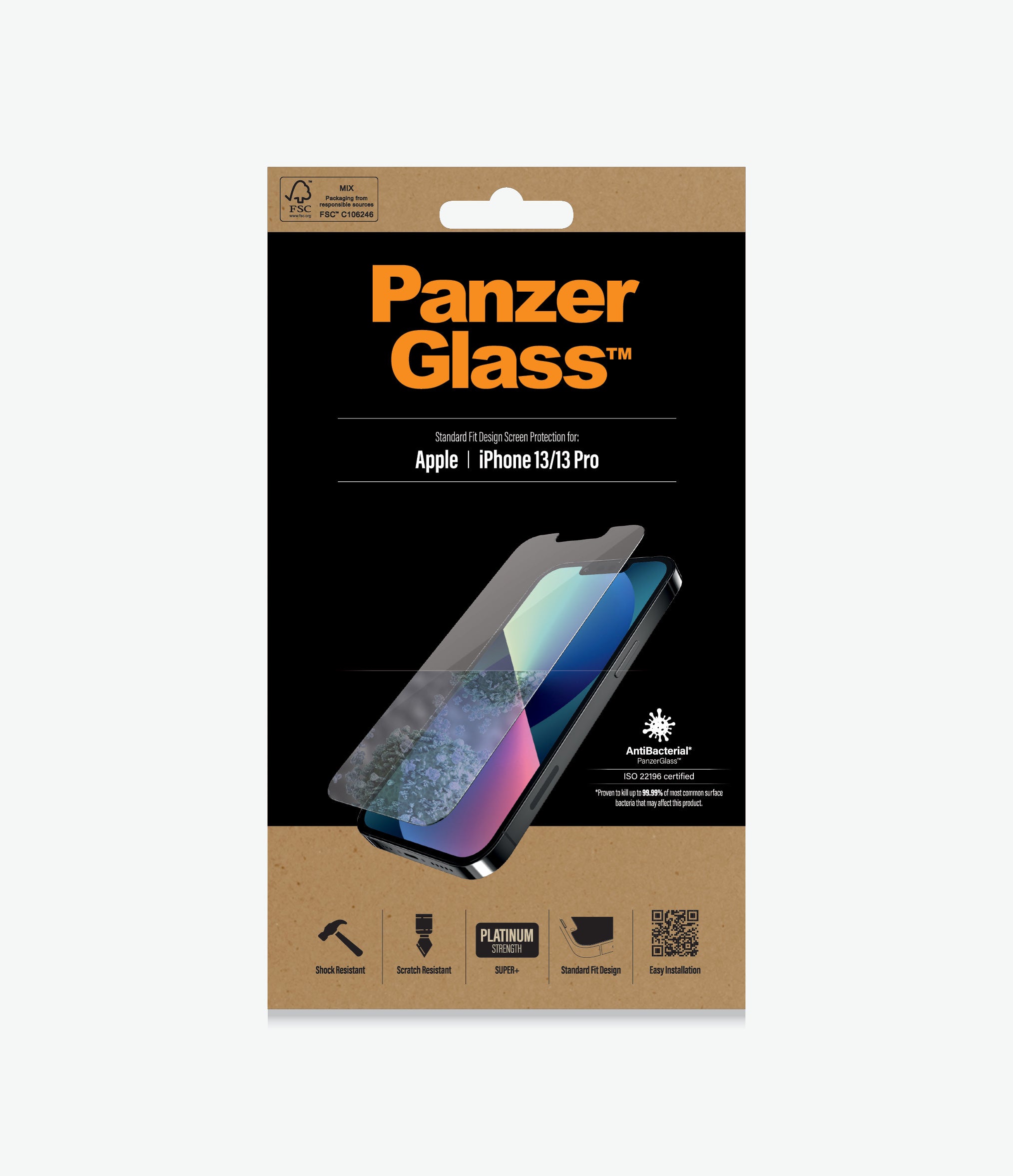 Se PanzerGlass iPhone 13/13 Pro hos Randomshop